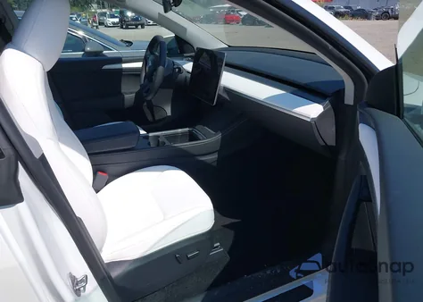 2023 Tesla Model Y Awd/Long Range Dual Motor All-Wheel Drive from USA, damaged, VIN 7SAYGDEE1PF816935